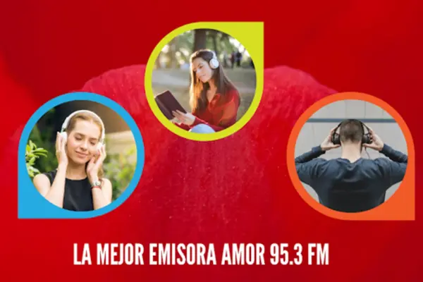 Amor 95.3 solo Musica Romantica android App screenshot 0