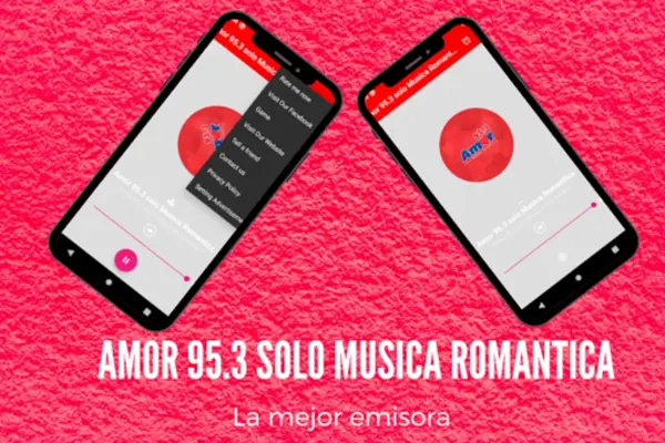 Amor 95.3 solo Musica Romantica android App screenshot 3